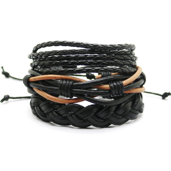 4pcs Leather Bracelet - Summer Fashionista