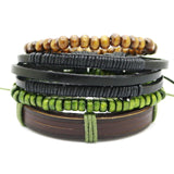 4pcs Leather Bracelet - Summer Fashionista