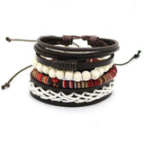 4pcs Leather Bracelet - Summer Fashionista
