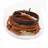 4pcs Leather Bracelet - Summer Fashionista