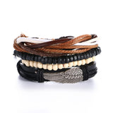 4pcs Leather Bracelet - Summer Fashionista