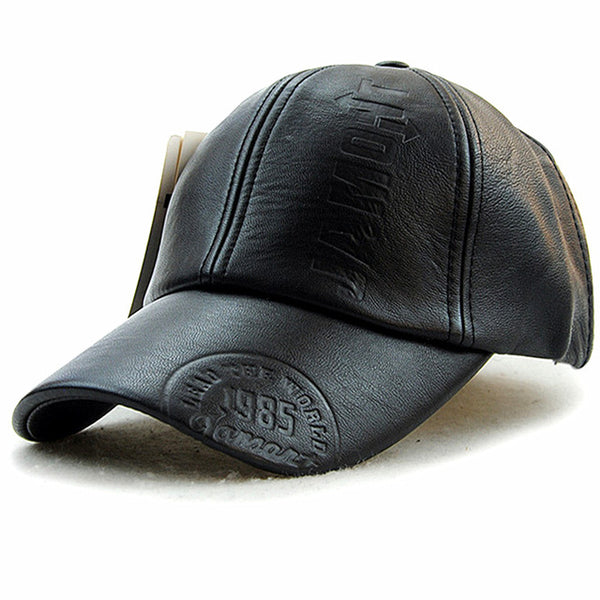Leather Baseball Cap - Summer Fashionista
