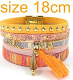Leather Bracelet - Summer Fashionista