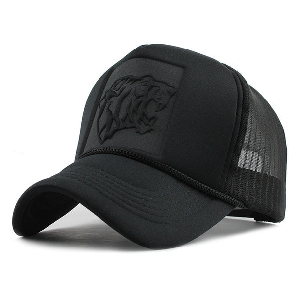 Black leopard Cap - Summer Fashionista