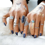 8pcs/set Ring - Summer Fashionista