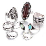 8pcs/set Ring - Summer Fashionista