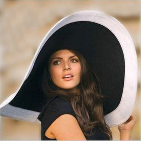 Fashion Big Beach Hat - Summer Fashionista