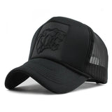 Black leopard Cap - Summer Fashionista