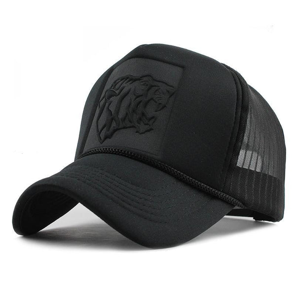 Black leopard Cap - Summer Fashionista