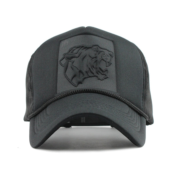 Black leopard Cap - Summer Fashionista
