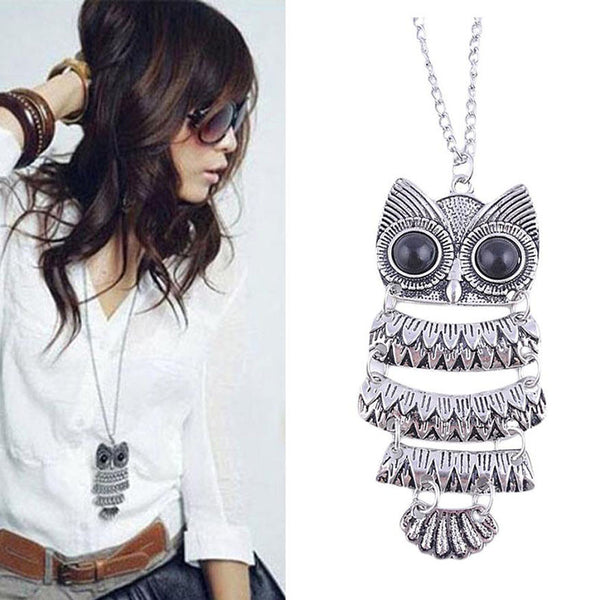 Vintage Silver Owl - Summer Fashionista