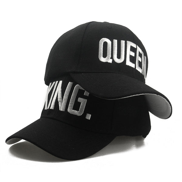 KING QUEEN Baseball Cap - Summer Fashionista