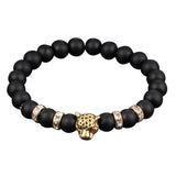 Lava Stone Panther Head - Summer Fashionista