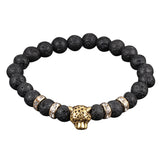 Lava Stone Panther Head - Summer Fashionista