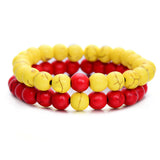 2Pcs/Set Couples Distance Bracelet Natural Stone - Summer Fashionista