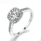 Gold Square Diamond Ring - Summer Fashionista