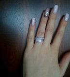 Gold Square Diamond Ring - Summer Fashionista