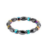 Black Stone Magnetic Weight Loss Therapy Bracelet - Summer Fashionista