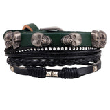 Anchor Leather Bracelet - Summer Fashionista