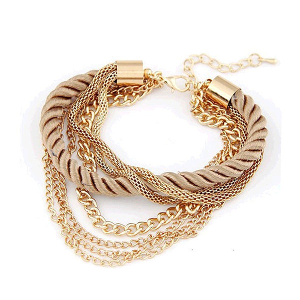 Fashion Rope Chain Bracelet - Summer Fashionista