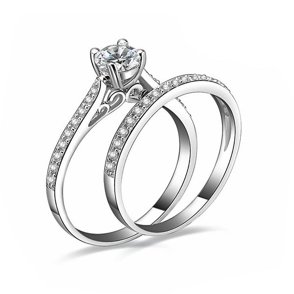 2Pcs/set Charm Lovers Ring - Summer Fashionista